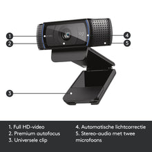 Logitech Hd Pro C920 webcam 3 MP 1920 x 1080 pixels USB 2.0 Noir Logitech