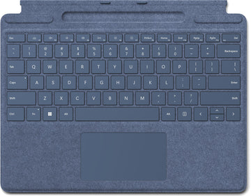 Microsoft Surface Pro Keyboard Bleu Microsoft Cover port QWERTY Microsoft