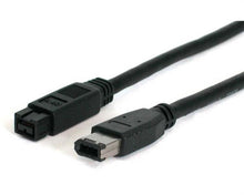 StarTech.com 6 ft 1394b Firewire Cable 9-6 Pin M-M 1,8 m Noir StarTech.com