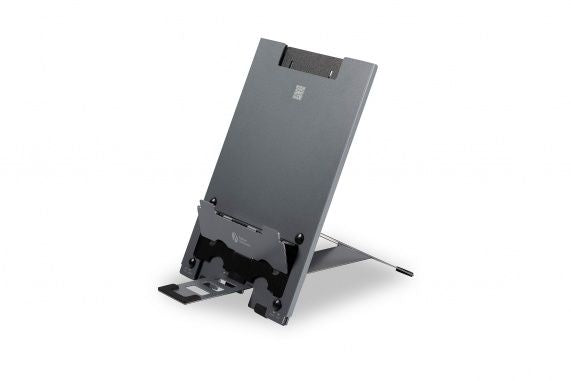 BakkerElkhuizen Ergo-Q Hybrid Pro Supports de Notebook Noir, Gris foncé 40,6 cm (16
