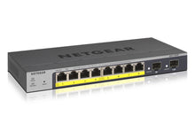 NETGEAR GS110TP Géré L2/L3/L4 Gigabit Ethernet (10/100/1000) Connexion Ethernet, supportant l'alimentation via ce port (PoE) Gris Netgear