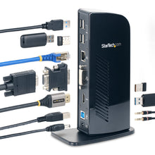 StarTech.com USB3SDOCKHD station d'accueil Avec fil USB 3.2 Gen 1 (3.1 Gen 1) Type-B Noir