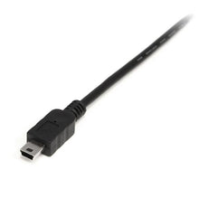 StarTech.com 0.5m USB/Mini USB câble USB 0,5 m USB 2.0 USB A Mini-USB B Noir