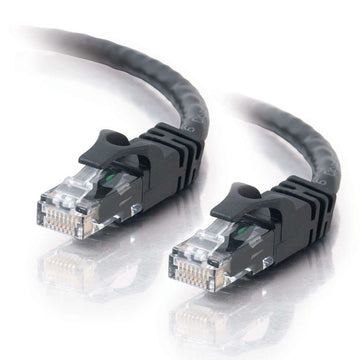 C2G 10m Cat6 Patch Cable câble de réseau Noir U/UTP (UTP) C2G