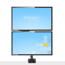 StarTech.com ARMDUALPIVOT support d'écran plat pour bureau 81,3 cm (32") Pince Noir StarTech.com