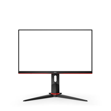 AOC G2 Q24G2A/BK LED display 60,5 cm (23.8") 2560 x 1440 pixels Quad HD LCD Noir, Rouge