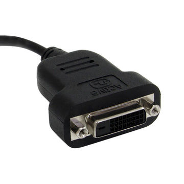StarTech.com MDP2DVIS câble vidéo et adaptateur 0,12 m Mini DisplayPort DVI-D Noir StarTech.com