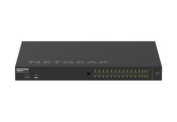 NETGEAR M4250-26G4XF-PoE+ Géré L2/L3 Gigabit Ethernet (10/100/1000) Connexion Ethernet, supportant l'alimentation via ce port (PoE) 1U Noir Netgear