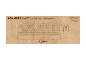 Logitech Signature MK650 Combo For Business clavier Souris incluse Bluetooth QWERTY Graphite