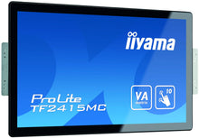 iiyama ProLite TF2415MC-B2 écran plat de PC 60,5 cm (23.8") 1920 x 1080 pixels Full HD VA Écran tactile Multi-utilisateur Noir iiyama