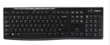 Logitech Wireless Keyboard K270 clavier RF sans fil QWERTY Anglais Noir Logitech