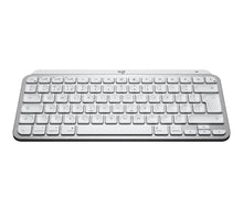 Logitech MX Keys Mini For Mac Minimalist Wireless Illuminated Keyboard clavier Bluetooth QWERTY Anglais britannique Gris