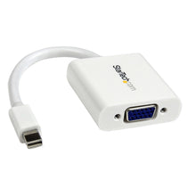 StarTech.com MDP2VGAW câble vidéo et adaptateur 0,13 m Mini DisplayPort VGA (D-Sub) Blanc StarTech.com