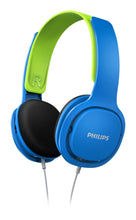 Philips SHK2000BL/00 Écouteur et casque Écouteurs Avec fil Arceau Musique Bleu, Vert