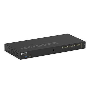 NETGEAR M4250-10G2XF-PoE+ Géré L2/L3 Gigabit Ethernet (10/100/1000) Connexion Ethernet, supportant l'alimentation via ce port (PoE) 1U Noir Netgear