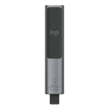 Logitech Spotlight télécommande Bluetooth/RF Gris