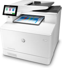 HP Color LaserJet Enterprise Imprimante multifonction couleur LaserJet Enterprise M480f, Couleur, Imprimante pour Entreprises, Impression, copie, scan, fax, Taille compacte; Sécurité renforcée; Impression recto-verso; Chargeur automatique de documents de