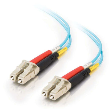 C2G 85550 câble de fibre optique 2 m LC OFNR Turquoise C2G