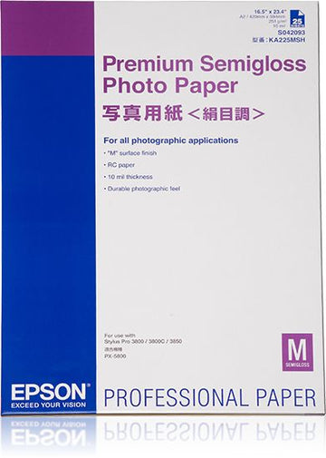 Epson Premium Semigloss Photo Paper papier photos A2 Semi brillant Epson