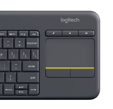 Logitech K400 Plus Tv clavier RF sans fil AZERTY Belge Noir Logitech
