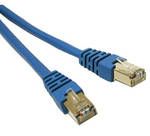 C2G 50m Shielded Cat5e Moulded Patch Cable câble de réseau Bleu C2G