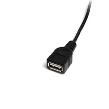StarTech.com USBMUSBFM1 câble USB 0,3 m USB A Mini-USB B Noir StarTech.com