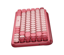 Logitech POP Keys Wireless Mechanical Keyboard With Emoji Keys clavier Bluetooth AZERTY Français Rose Logitech