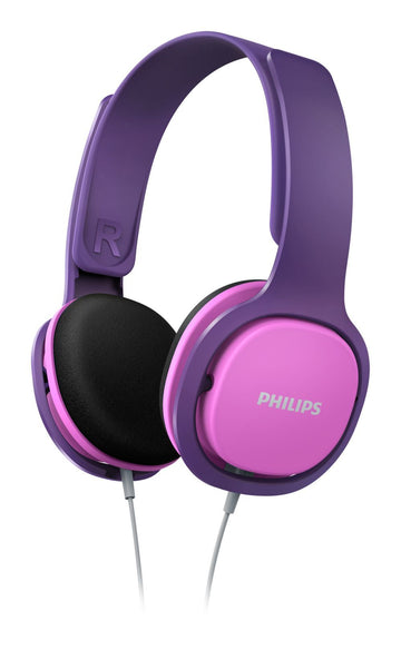 Philips SHK2000PK/00 Écouteur et casque Écouteurs Avec fil Arceau Musique Rose, Violet