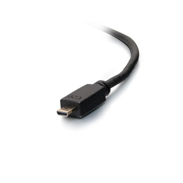 C2G 50615 câble HDMI 1,8 m HDMI Type A (Standard) HDMI Type D (Micro) Noir