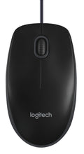 Logitech B100 Optical Usb Mouse f/ Bus souris Ambidextre USB Type-A Optique 800 DPI Logitech