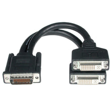 C2G LFH-59 M / 2 DVI-I F Cable 0.2m 0,2 m DMS Noir C2G