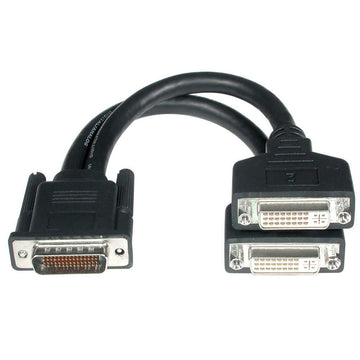 C2G LFH-59 M / 2 DVI-I F Cable 0.2m 0,2 m DMS Noir C2G