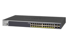NETGEAR GS728TPP Géré L2/L3/L4 Gigabit Ethernet (10/100/1000) Connexion Ethernet, supportant l'alimentation via ce port (PoE) 1U Noir Netgear