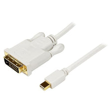 StarTech.com MDP2DVIMM6W câble vidéo et adaptateur 1,8 m mini DisplayPort DVI-D Blanc
