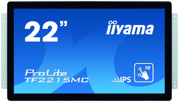 iiyama ProLite TF2215MC-B2 écran plat de PC 54,6 cm (21.5") 1920 x 1080 pixels Full HD LED Écran tactile Multi-utilisateur Noir iiyama