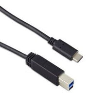 Targus ACC924EUX câble USB 1 m USB 3.2 Gen 2 (3.1 Gen 2) USB C USB B Noir Targus
