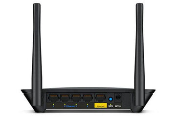 Linksys E5400 wireless router Gigabit Ethernet Bi-bande (2,4 GHz / 5 GHz) Noir