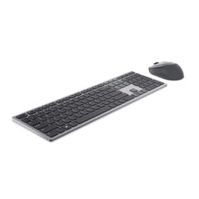 DELL KM7321W clavier Souris incluse RF sans fil + Bluetooth QWERTY Anglais britannique Gris, Titane DELL