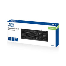 ACT AC5410 clavier USB QWERTY Anglais américain Noir ACT