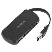 Targus ACH114EU hub & concentrateur USB 2.0 480 Mbit/s Noir Targus