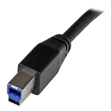 StarTech.com USB3SAB10M câble USB 10 m USB 3.2 Gen 1 (3.1 Gen 1) USB A USB B Noir StarTech.com