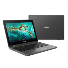 ASUS Chromebook Flip CR1 CR1100FKA-BP0354 29,5 cm (11.6") Écran tactile HD Intel® Pentium® Silver N6000 4 Go LPDDR4x-SDRAM 64 Go eMMC Wi-Fi 6 (802.11ax) ChromeOS Gris