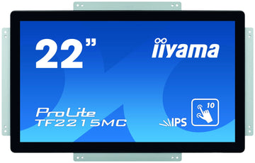 iiyama ProLite TF2215MC-B2 écran plat de PC 54,6 cm (21.5") 1920 x 1080 pixels Full HD LED Écran tactile Multi-utilisateur Noir iiyama