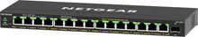 NETGEAR 16-Port High-Power PoE+ Gigabit Ethernet Plus Switch (231W) with 1 SFP port (GS316EPP) Géré Gigabit Ethernet (10/100/1000) Connexion Ethernet, supportant l'alimentation via ce port (PoE) Noir