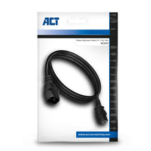 ACT AC3315 câble électrique Noir 1,8 m Coupleur C13 Coupleur C14 ACT