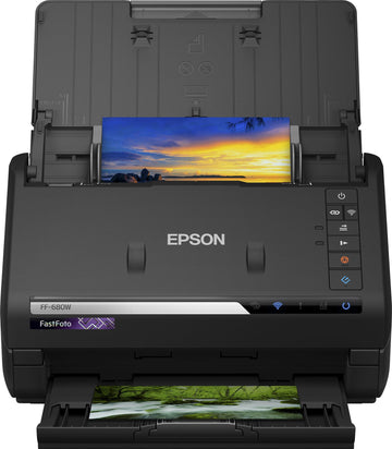 Epson FastFoto FF-680W Alimentation papier de scanner 600 x 600 DPI A4 Noir Epson