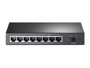 TP-Link TL-SG1008P commutateur réseau Non-géré Gigabit Ethernet (10/100/1000) Connexion Ethernet, supportant l'alimentation via ce port (PoE) Noisettes