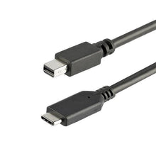 StarTech.com CDP2MDPMM1MB câble vidéo et adaptateur 1 m USB Type-C Mini DisplayPort Noir StarTech.com