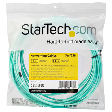 StarTech.com 450FBLCLC7 câble de fibre optique 7 m LC OM4 Couleur aqua StarTech.com