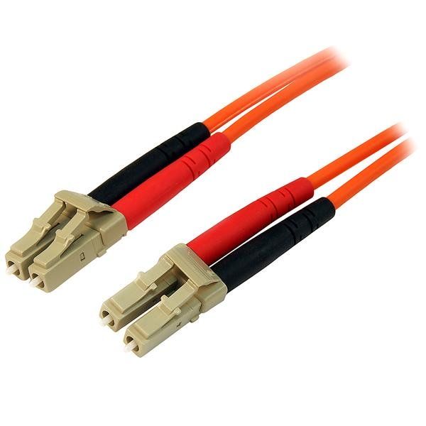 StarTech.com 50FIBLCLC30 câble de fibre optique 30 m LC OM2 Orange StarTech.com